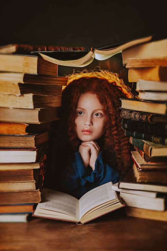 school research book library
