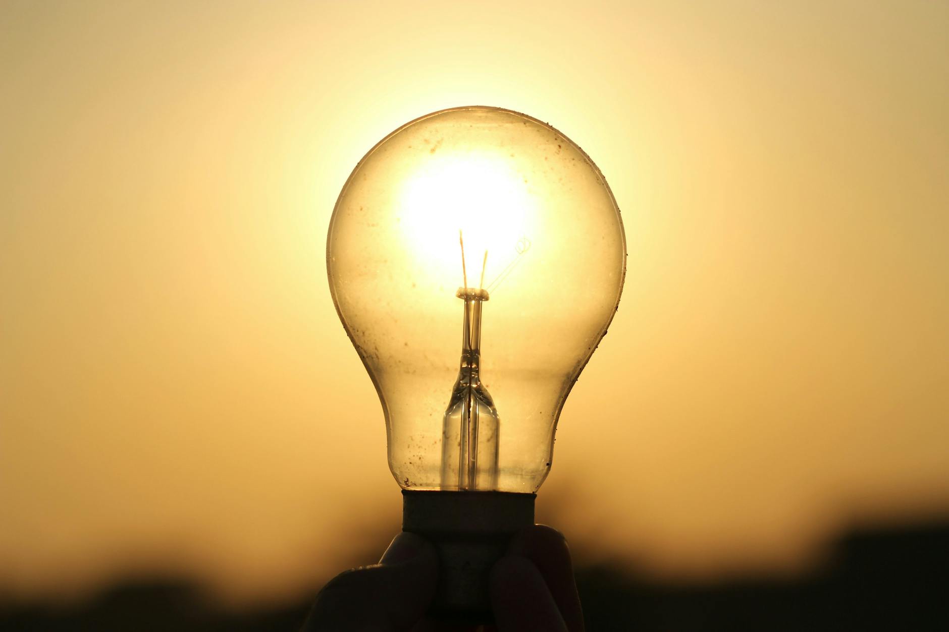 light sunset sun lamp